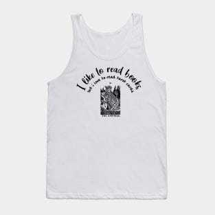 I like to read books, but I love Tarot cards! Tank Top